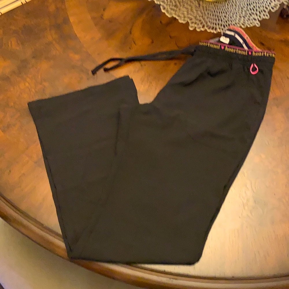 Heart soul scrub pants